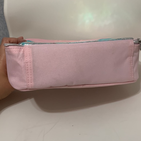 Justice Backpack & Lunchbox Lunch Bag Pink Aqua Girl - Picture 17 of 17